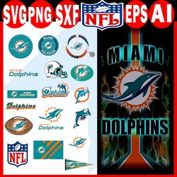 new miami dolphins football team svg, new miami dolphins svg, nfl teams svg, nfl svg, png, dxf instant download