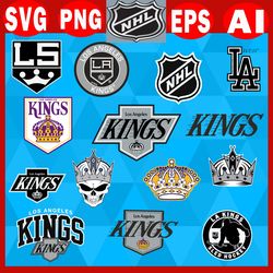 los angeles kings svg, los angeles kings bundle, los angeles kings logo, nhl bundle, nhl logo, nhl ,svg, png, eps, dxf