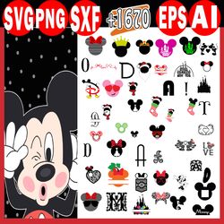 mickey bundle svg, disney svg, mickey mouse svg, disney mickey svg, disney character svg