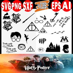 harry potter svg bundle, harry potter sayings svg, harry potter logo transparent, harry potter silhouette