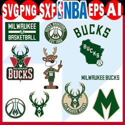 milwaukee bucks logo svg, milwaukee bucks png, bucks basketball, bucks nba logo