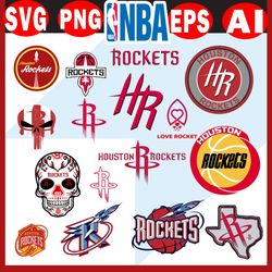 houston rockets svg, basketball team svg, basketball svg, nba svg, nba logo, nba teams svg, png, dxf