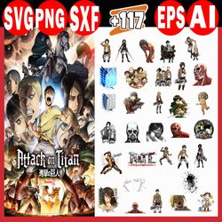 attack on titan svg, japanese anime svg,attack on titan characters svg,attack on titan logo svg,shingeki no kyojin svg