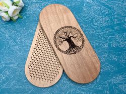 lightweight sadhu board, gift for meditation, sadhu with nails for foot massage, gifts for yoga, board with nails