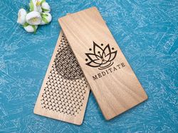 lightweight sadhu board, personalized yoga gift, meditation gift, sadhu wooden board with nails for foot massage