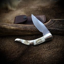 deer hunting steel pocket knife