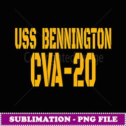 uss bennington cva20 aircraft carrier veterans front&back -