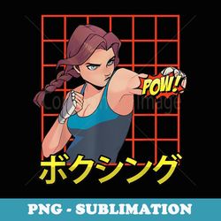 anime boxing girl - otaku - japanese aesthetics - manga