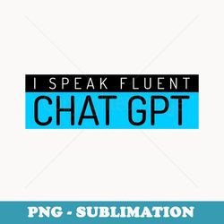 funny father's day nerd man chat gpt joke gym - instant png sublimation download