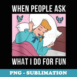 disney princess - sleeping what i do for fun