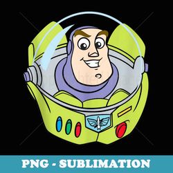 disney pixar toy story buzz lightyear big face - elegant sublimation png download