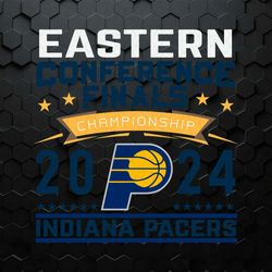 indiana pacers 2024 eastern conference finals svg v2