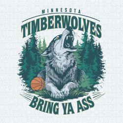 minnesota timberwolves bring ya ass basketball png v2