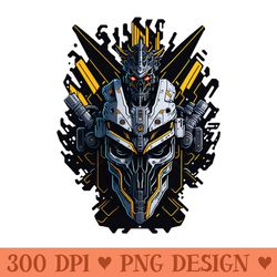 mecha skull s02 d59 - png downloadable art