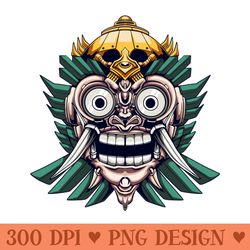 mecha barong face robot illustration - high-quality png download