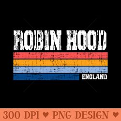 robin hood retro style - download png graphics