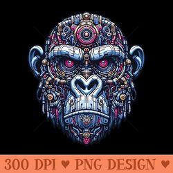 mecha apes s04 d65 - digital png graphics