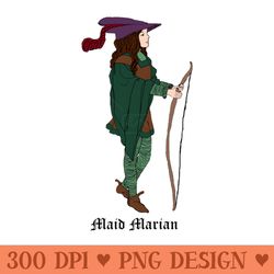 maid marian - vector png download