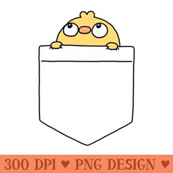 pocket birb - png artwork