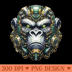 mecha apes s04 d15 - png artwork