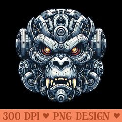 mecha apes s04 d87 - sublimation png designs