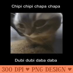 small cat meme cute chipi chipi chapa chapa dubi dubi daba daba -