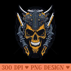 mecha skull s02 d02 - png download