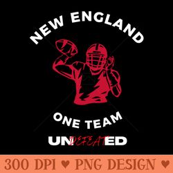 undefeated new england patriots - png downloadable art