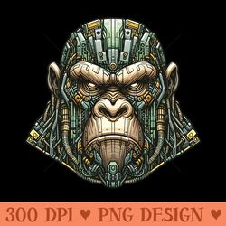 mecha apes s01 d36 - png designs