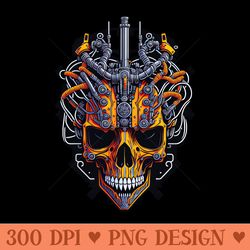 mecha skull s02 d83 - png download website