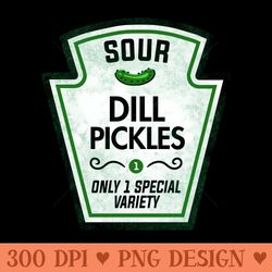 funny pickle jar halloween couple costume - png download collection