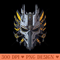 mecha skull s03 d29 - premium png downloads