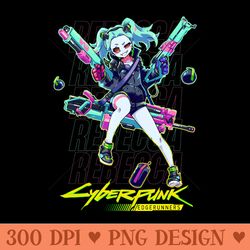 cyberpunk edgerunners rebecca - downloadable png