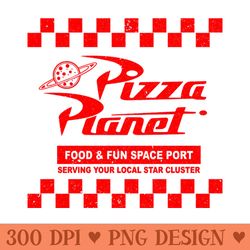 pizza planet lts - transparent png