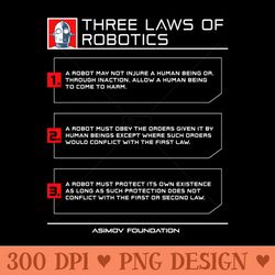 three laws of robotics -