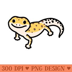 leopard gecko - png designs