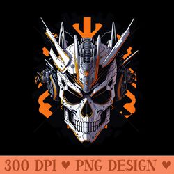 mecha skull s02 d74 - digital png files
