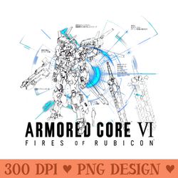 armored core 6 fires of rubicon - png printables