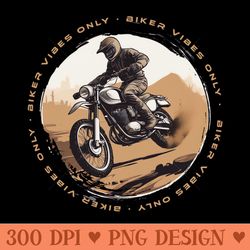 biker vibes only motorcycle - download png graphics