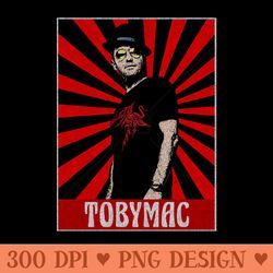 vinatage tobymac pop art - download png graphics