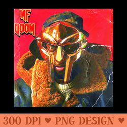 mf doom - legion of doom distressed - download png graphics