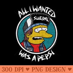 all i wanted was a pepi, suicidal tendencies, parody - png image downloads