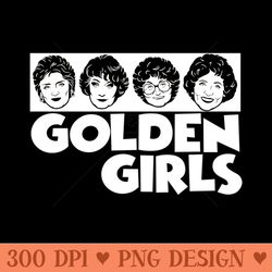 golden girls - png downloadable art