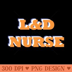 labor and delivery nurse - png file download
