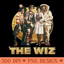 vintage the wiz shows - png download bundle