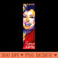 blance the golden girls - png printables