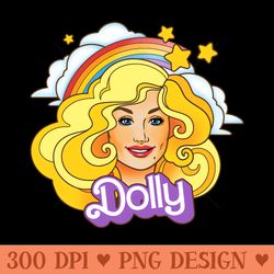 dolly doll - sublimation png designs