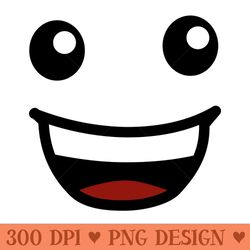 lego minifig big grin - png download pack