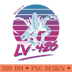 welcome to lv-426 - png clipart