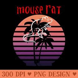 mouse rat summer vintage - digital png graphics